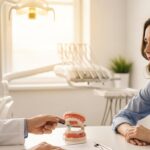 Dental consultation discussing bad breath solutions